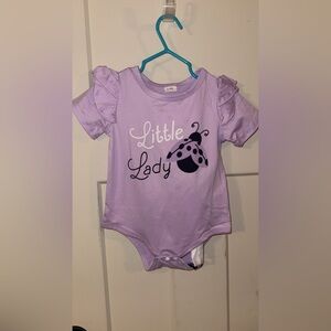 Purple Little Lady Kids One Piece